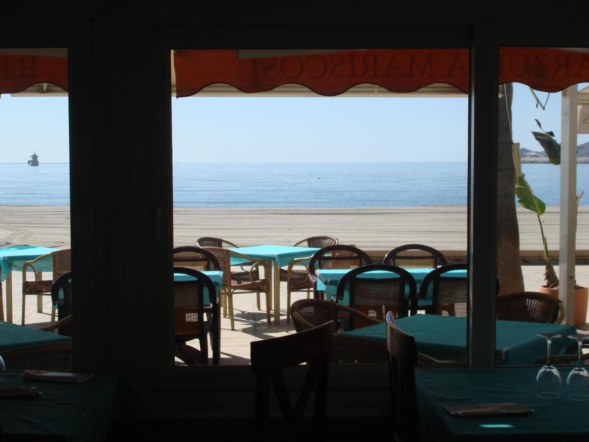 Pension Sol Y Playa Carboneras Eksteriør bilde